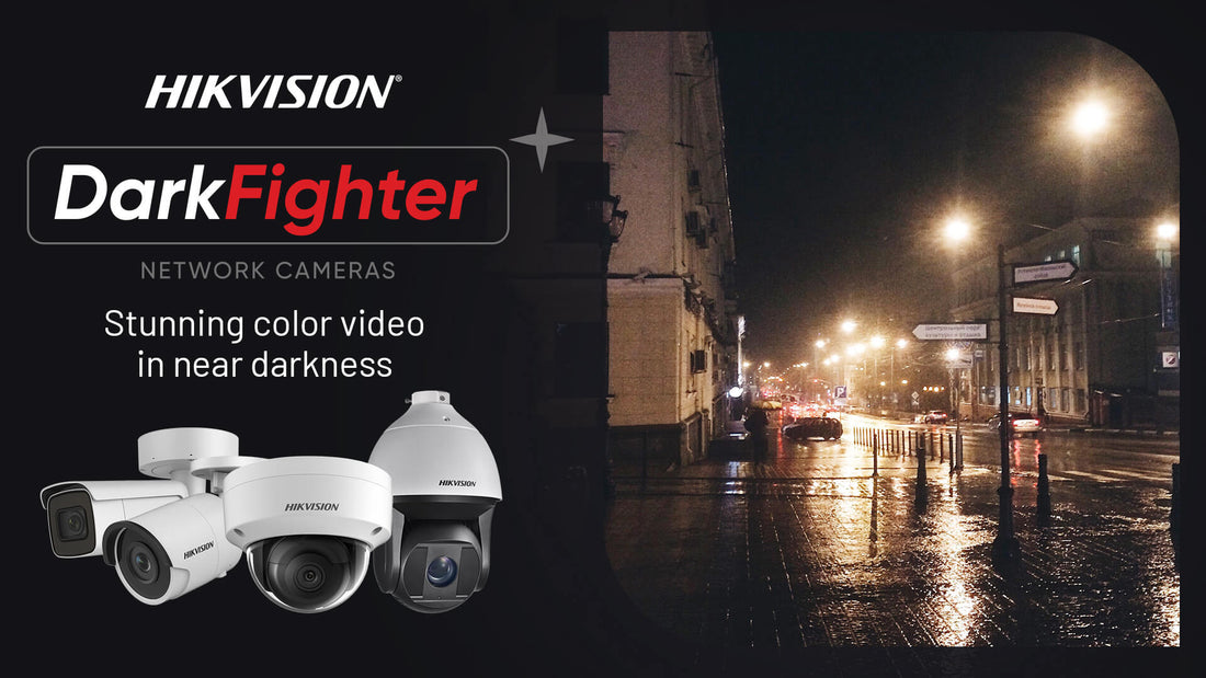 Hikvision Darkfighter CCTV camertas