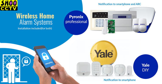 Professional vs DiY wireless home alarm systems