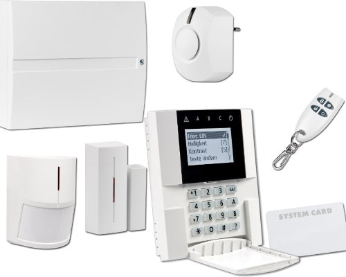 Wireless burglar alarm system