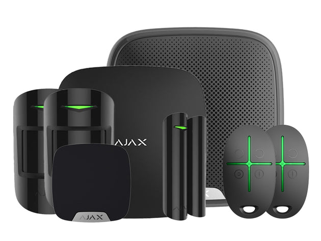 Ajax Hub Starter Kit Black 23309 wireless alarm system
