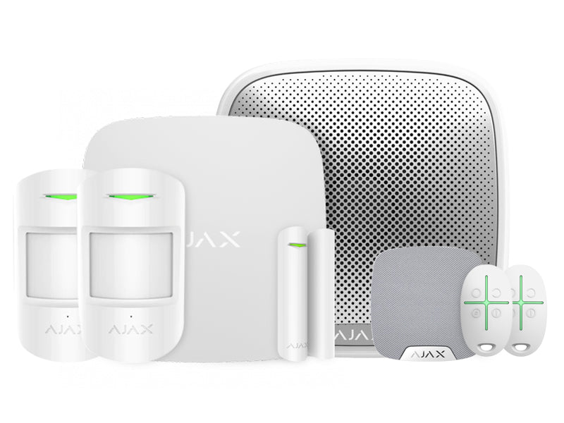 Ajax Hub Starter Kit White 23310  wireless alarm system