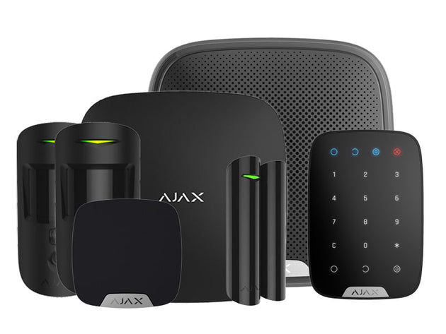 Ajax Hub 2 Plus Starter Kit Black 23331 wireless alarm system