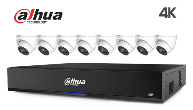 Dahua-Kit-12-IP 4K infrared turret 8 camera IP CCTV system