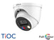 Dahua IPC-HDW3849HP-AS-PV TIOC full colour 4K IP CCTV camera, white