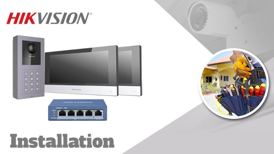 Hipontech Hikvision 2-Way IP Video Intercom System | Professional Installation ...