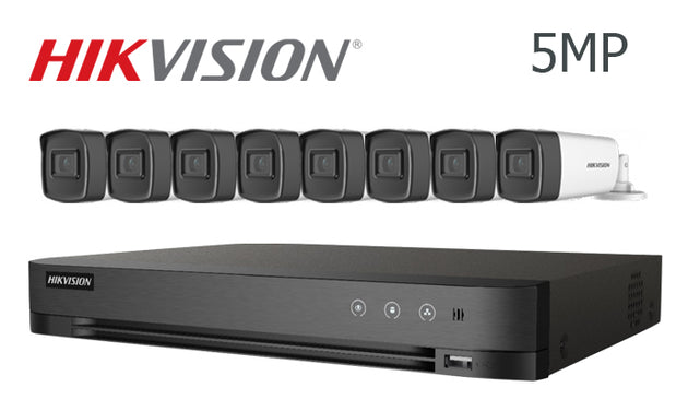 Hikvision-Kit-08 5MP infrared 8 bullet camera CCTV system