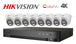 Hikvision-Kit-16 8MP(4K) ColorVu 8 turret camera CCTV system, white