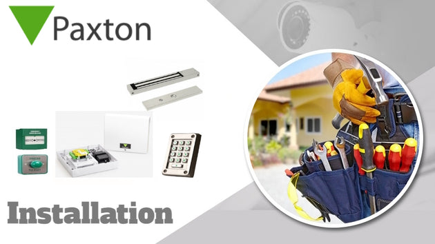 Paxton stand alone access control installation