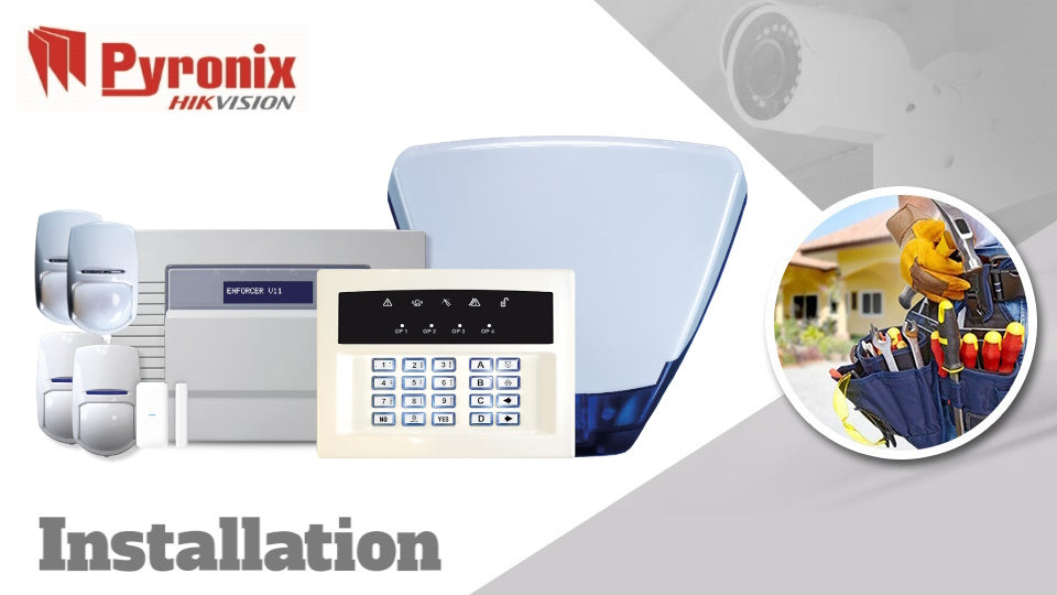 Pyronix Enforcer Arming Station Kit  Wireless Burglar Alarm Installation