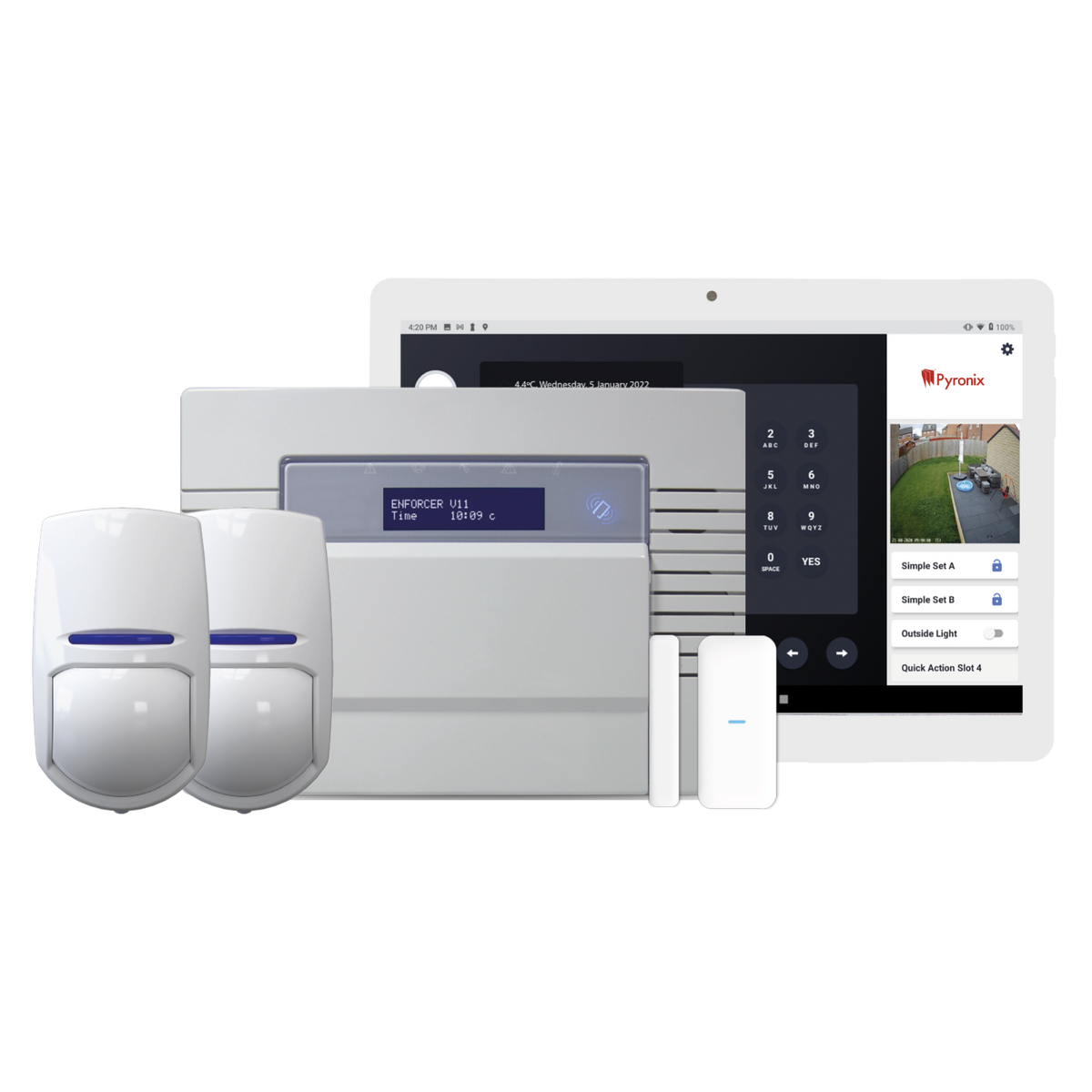 Pyronix Enforcer Tablet Kit 2 wireless alarm system