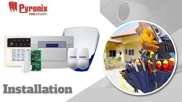 Pyronix Enforcer kit burglar alarm installation