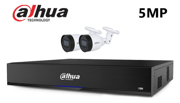 Dahua-Kit-05-IP 5MP infrared bullet 2 camera IP CCTV system