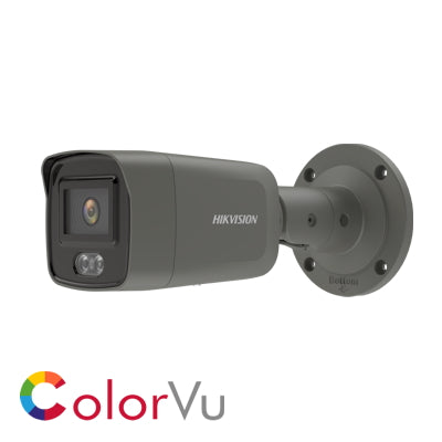 Hikvision DS-2CD2047G2-LU(2.8mm)(C) 4MP ColorVu IP CCTV camera, black