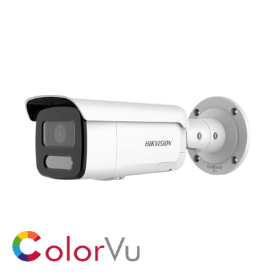 Hikvision DS-2CD2T47G2-LSU/SL(2.8mm)(C) 4MP built in alarm bullet IP CCTV camera