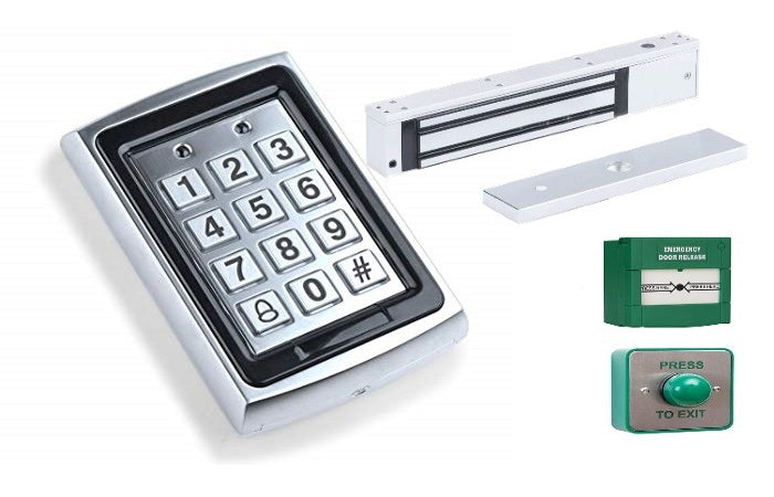 Stand alone access control system with keypad