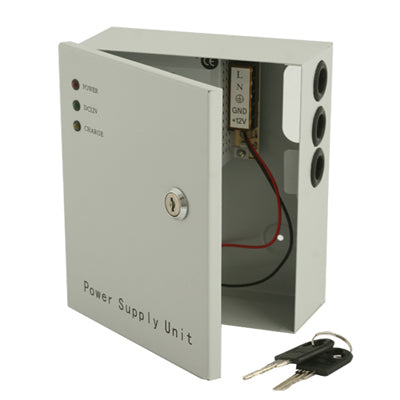 CCTV power supply with backup