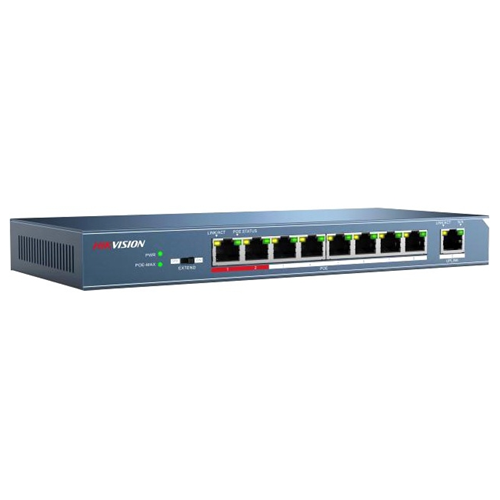8 port PoE switch for IP CCTV systems